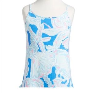 Lilly Pulitzer Arella Print Drop Waist Skirt Dress